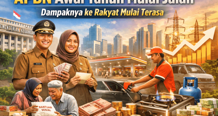 APBN Awal Tahun Mulai Jalan! Ini Fakta Realisasi Belanja Negara & Dampaknya ke Rakyat APBN Awal Tahun Mulai Jalan! Ini Fakta Realisasi Belanja Negara & Dampaknya ke Rakyat