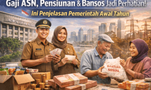 Gaji ASN, Pensiunan & Bansos Jadi Perhatian! Ini Penjelasan Pemerintah Awal Tahun Gaji ASN, Pensiunan & Bansos Jadi Perhatian! Ini Penjelasan Pemerintah Awal Tahun