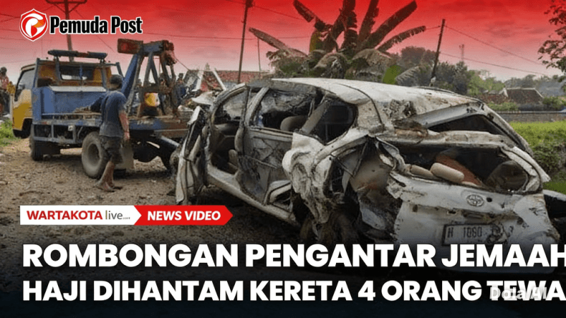 Detik-Detik Mencekam! Kereta Hantam Mobil Jamaah Haji, 4 Nyawa Melayang—Apa yang Sebenarnya Terjadi Detik-Detik Mencekam! Kereta Hantam Mobil Jamaah Haji, 4 Nyawa Melayang—Apa yang Sebenarnya Terjadi